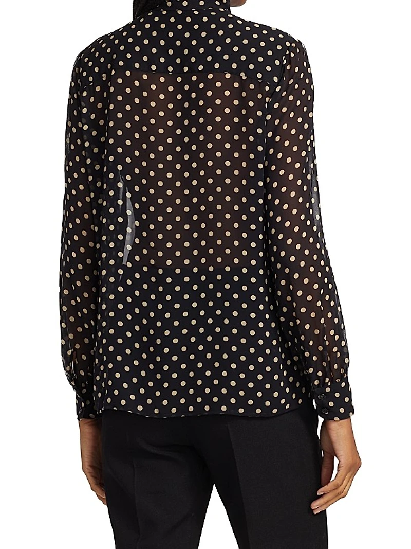 Carina Sheer Silk Top