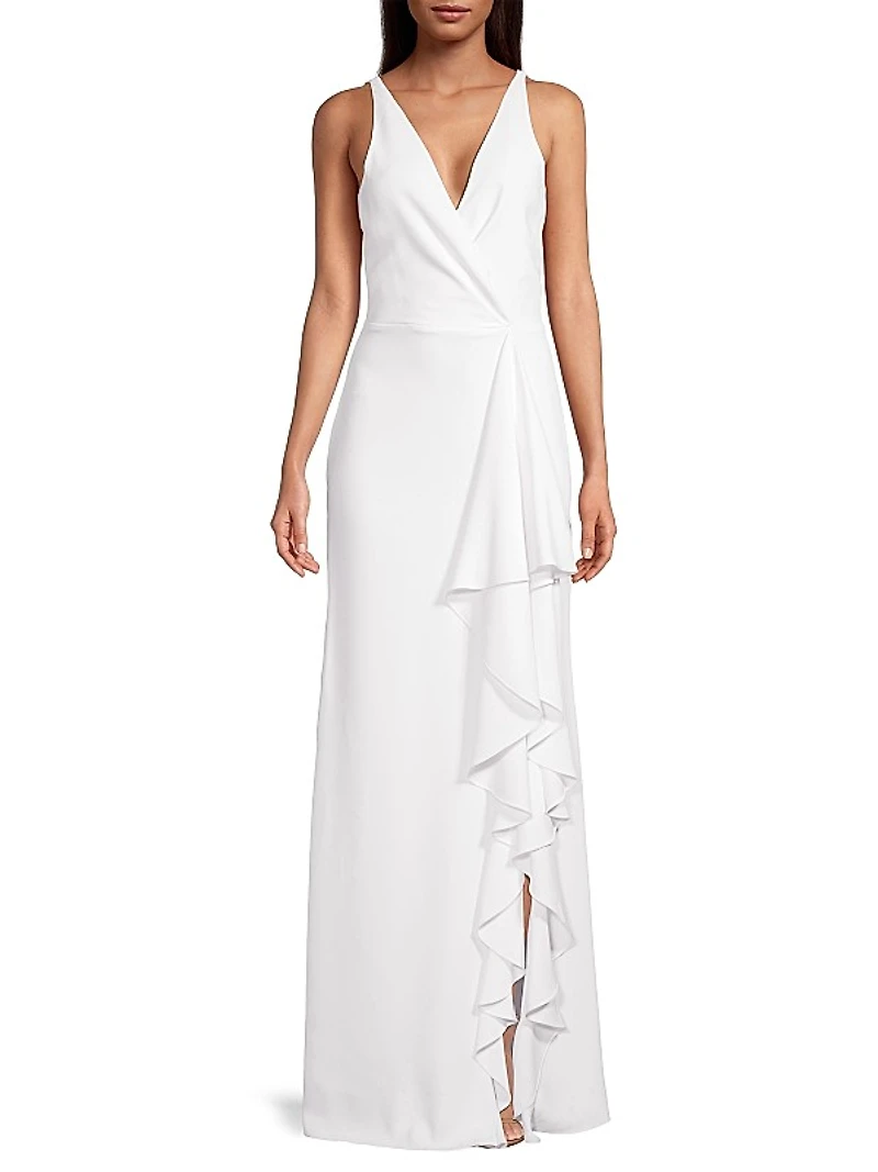 Courtney Ruffle Gown