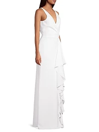 Courtney Ruffle Gown