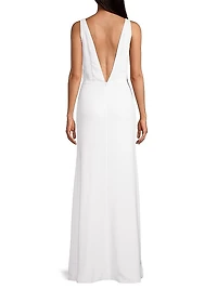 Courtney Ruffle Gown