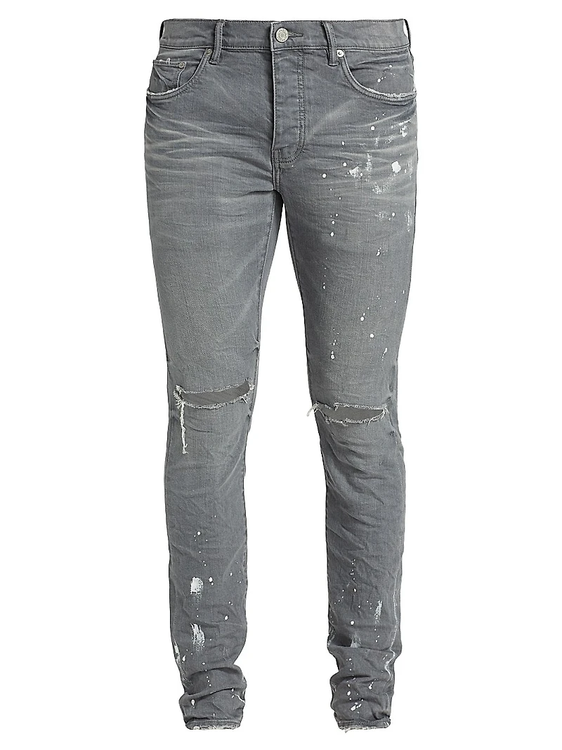 P001 Worn Stretch Skinny Jeans