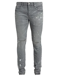 P001 Worn Stretch Skinny Jeans