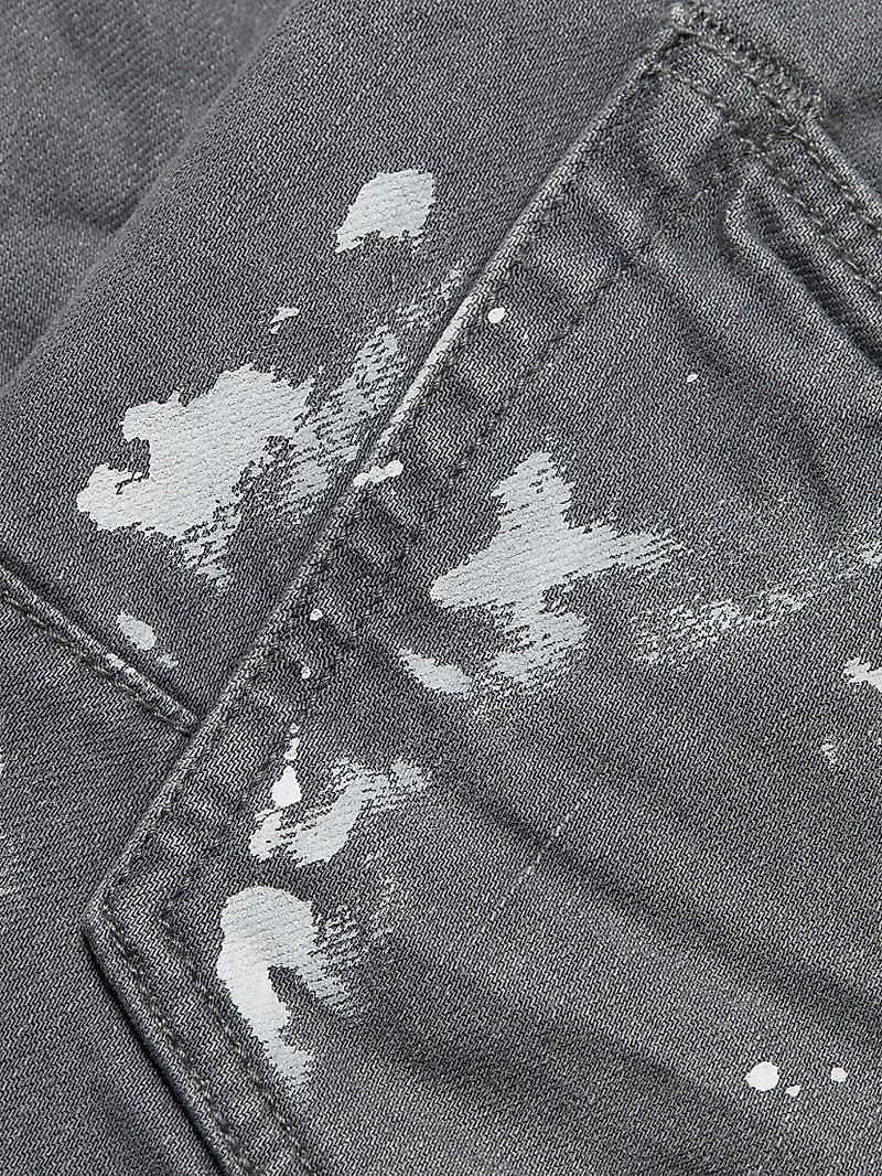 P001 Worn Stretch Skinny Jeans