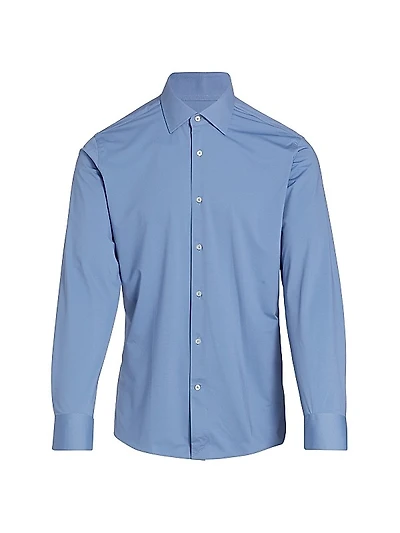COLLECTION Tech Birdseye Dress Shirt