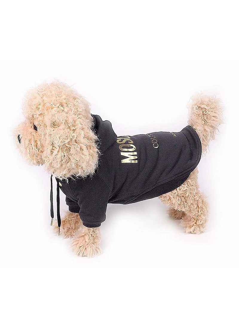 Cotton Logo Dog Hoodie