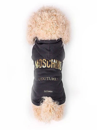 Cotton Logo Dog Hoodie