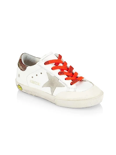 Baby's & Little Kid's Super-Star Leather Camouflage Sneakers
