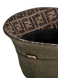 FF Logo Wool Bucket Hat