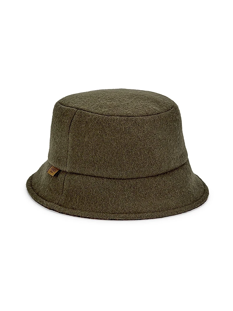 FF Logo Wool Bucket Hat