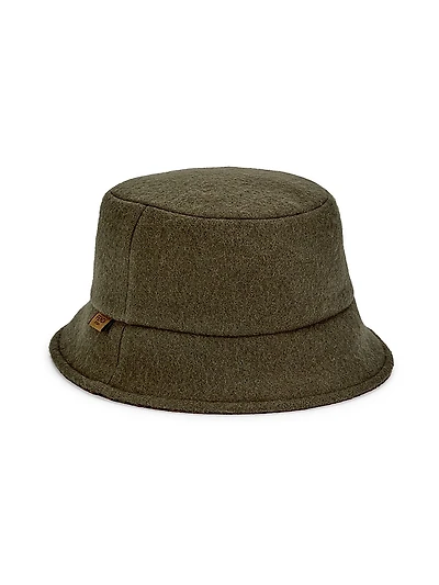 FF Logo Wool Bucket Hat