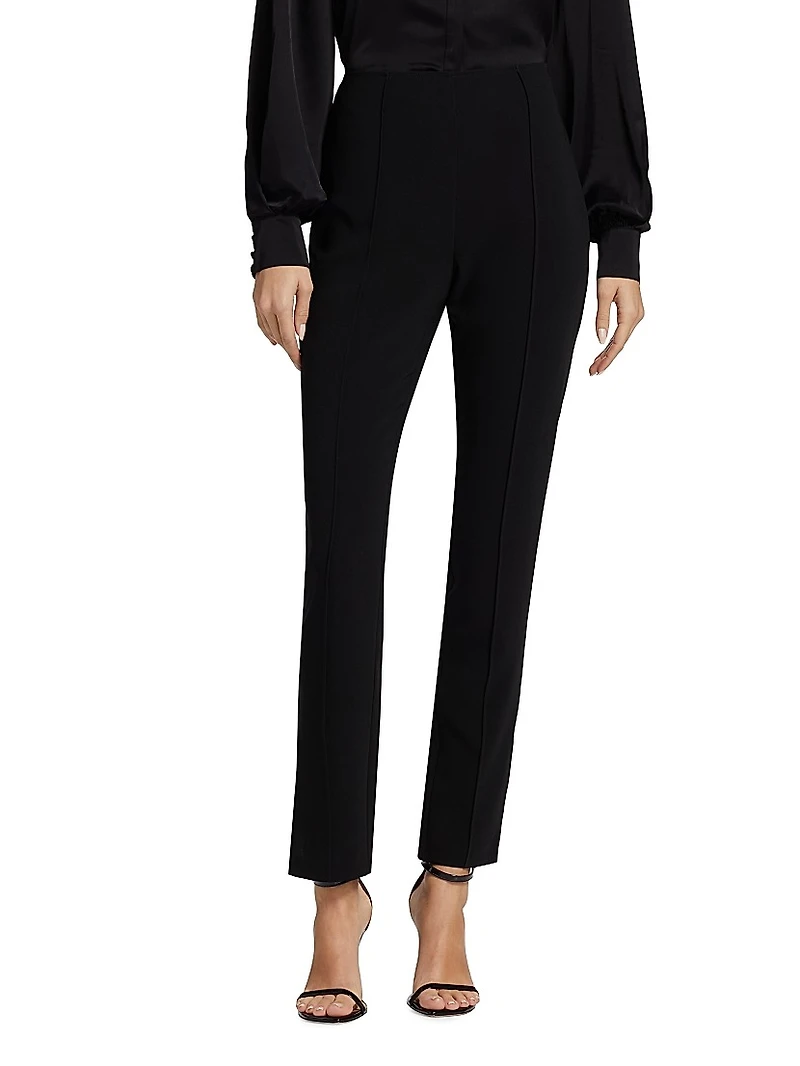 Brianne Pintuck Crepe Pants