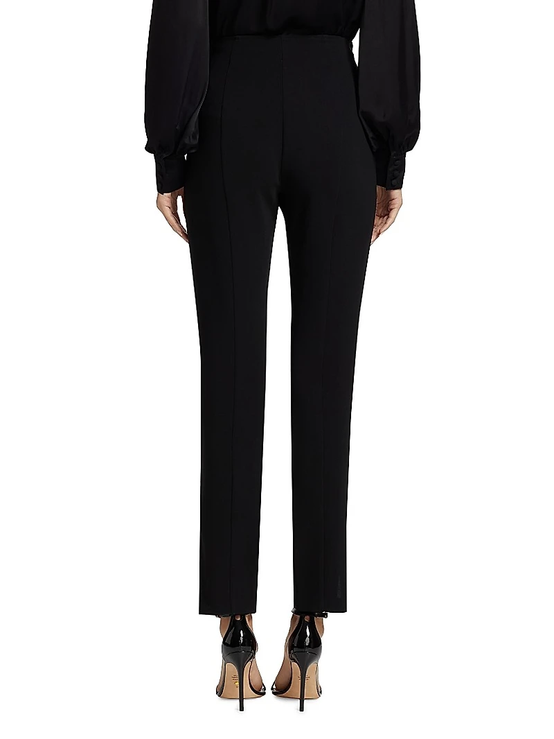 Brianne Pintuck Crepe Pants