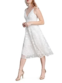 Elisa Embellished Midi Dress