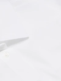 Stretch-Poplin Button-Down Shirt