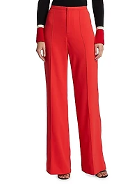Dylan High-Waisted Wide-Leg Pants