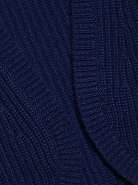 Ribbed Cashmere Shrug