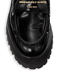 Carter Box Leather Lug Loafers