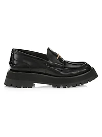 Carter Box Leather Lug Loafers
