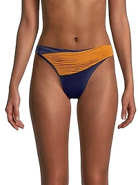 Costa Careyes Mezcal Ruched Bikini Bottom