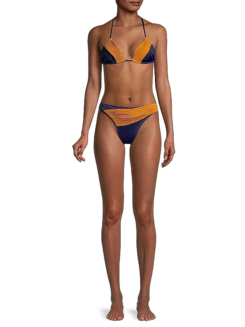 Costa Careyes Mezcal Ruched Bikini Bottom