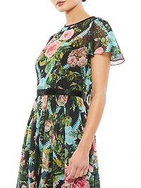 Floral Midi Dress