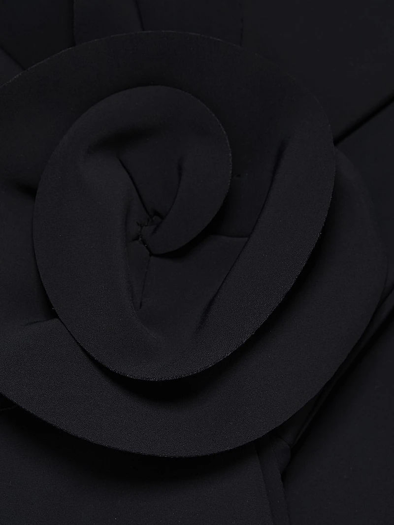 Hebe Strapless Ruffle Gown