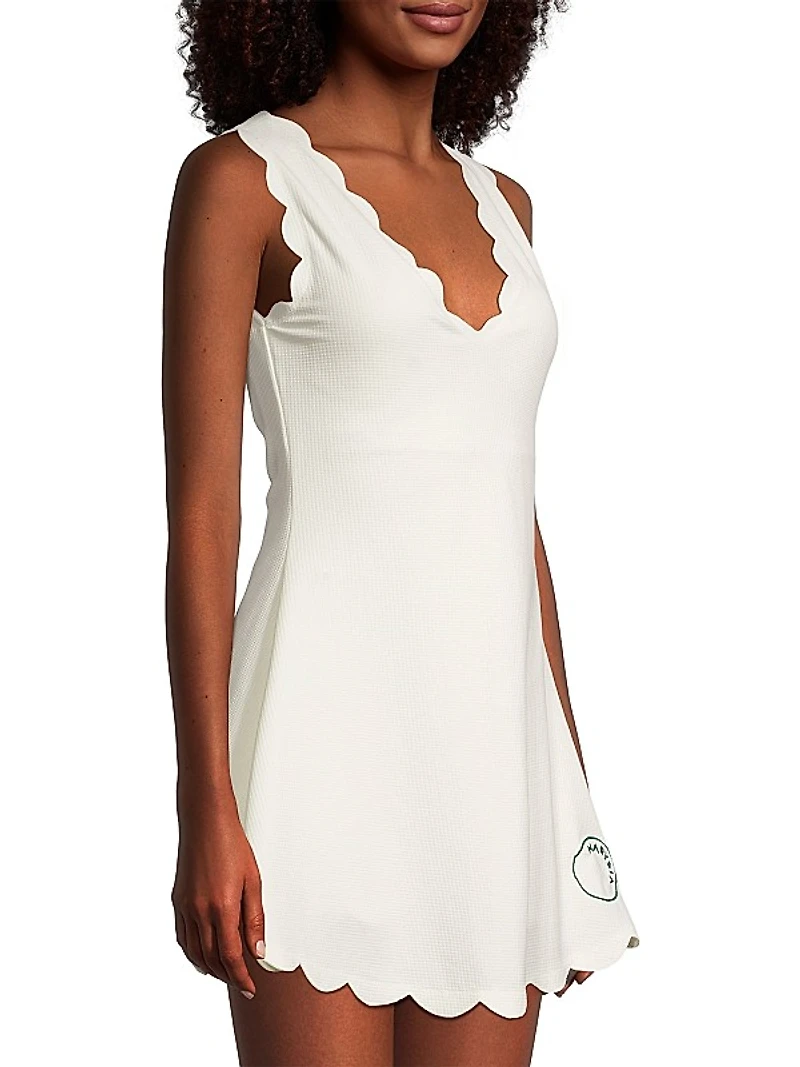Venus V-Neckline Minidress
