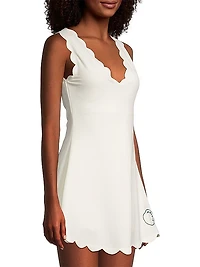 Venus V-Neckline Minidress