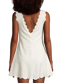 Venus V-Neckline Minidress
