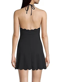 Bianca Knit Halterneck Minidress