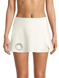 Steffi Knit Logo Mini Skort