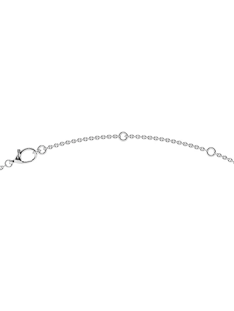 14K White Gold & 7-Diamond Station Necklace/0.70-2.10 TCW