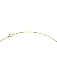 14K Yellow Gold & 7-Diamond Station Necklace/0.70-2.10 TCW