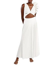 Blanca Ruffle Maxi Dress