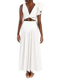 Blanca Ruffle Maxi Dress