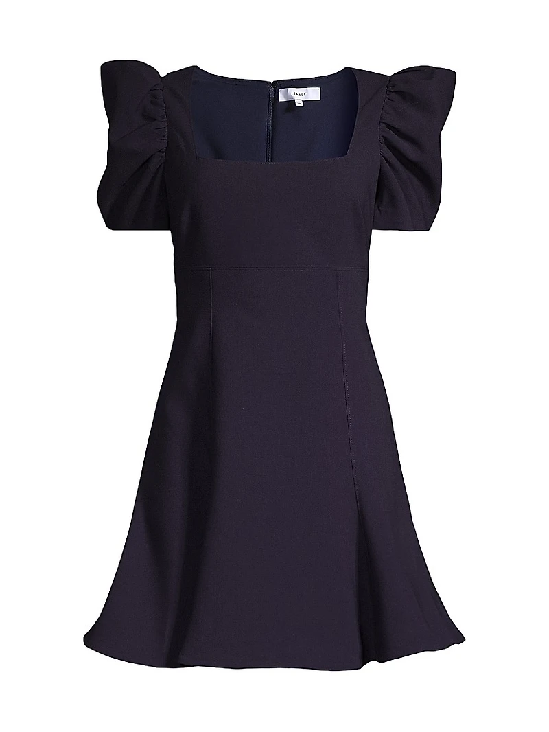 Alia Fit-&-Flare Mini Dress