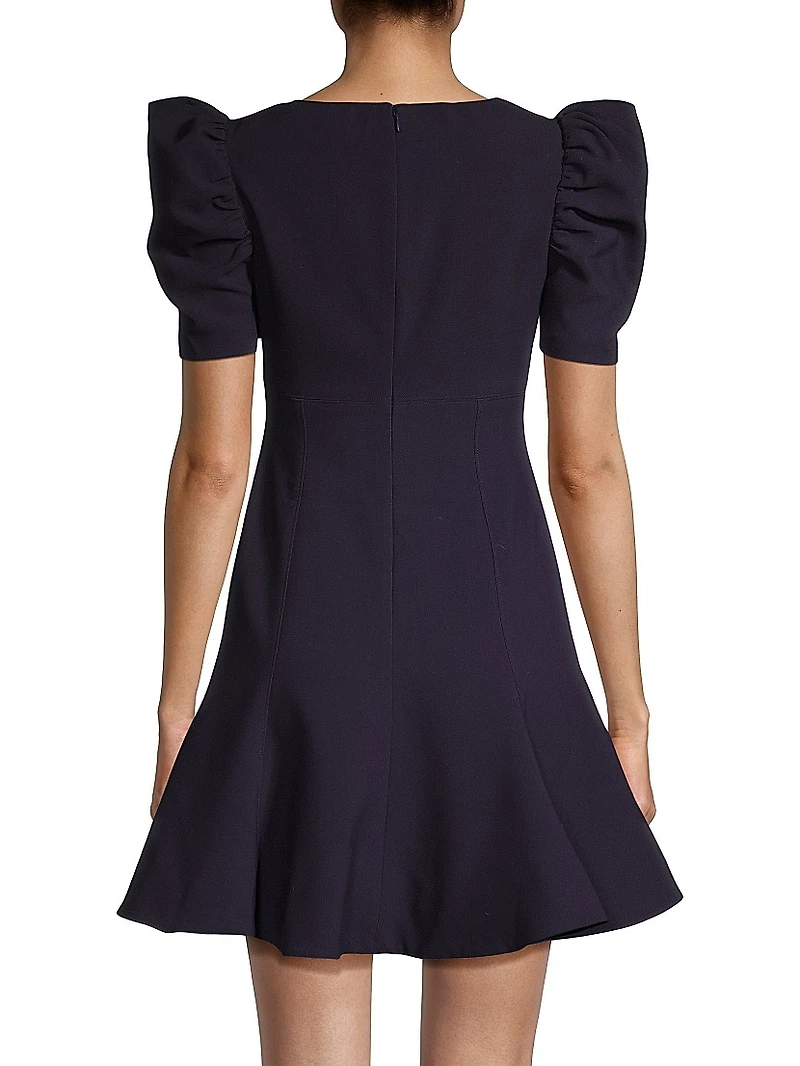 Alia Fit-&-Flare Mini Dress