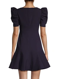 Alia Fit-&-Flare Mini Dress