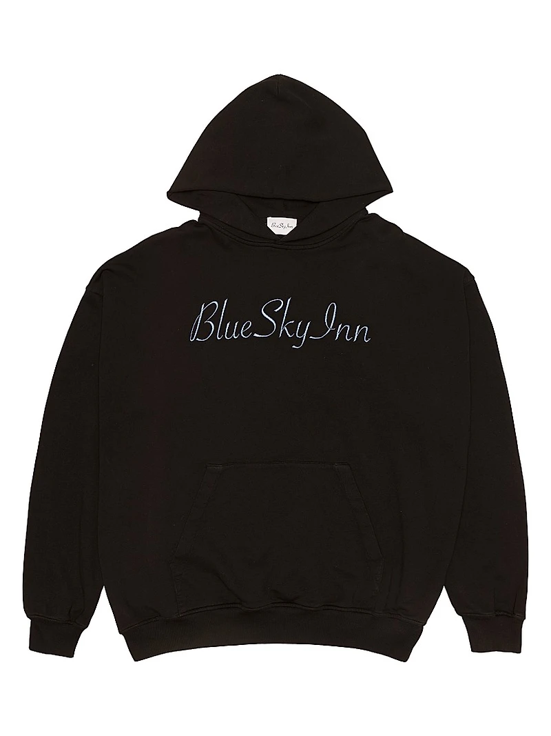 Logo Embroidered Hoodie