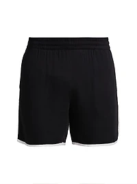 Waiter Elastic Waistband Shorts