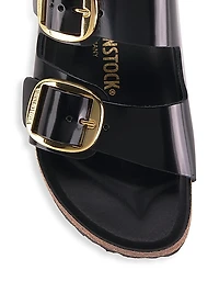 Arizona Big Buckle High Shine Sandals