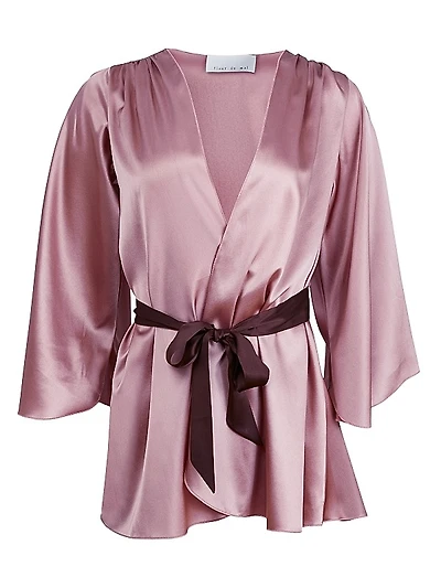 Angel-Sleeve Robe