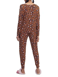 Ecovero Jersey Printed Pajama Set