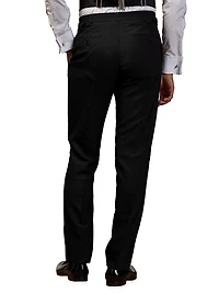 Barathea Wool Tuxedo Pants