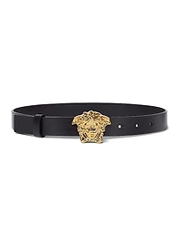 Kid's Medusa Leather Belt