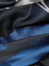 Jacquard Column Gown