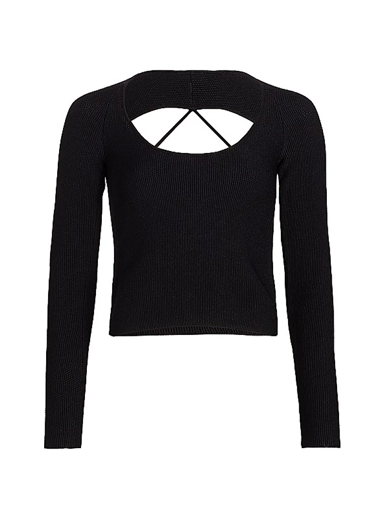 Strappy Knit Top