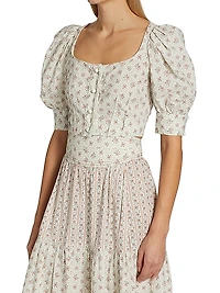 Rosi Floral Crop Top