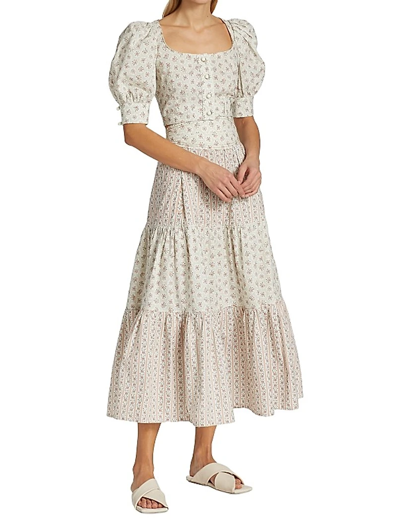 Rosi Floral Crop Top