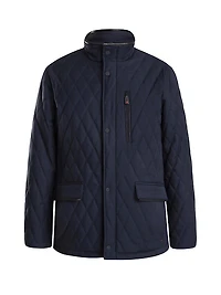 Timeless Warrior Quilted Car Coat